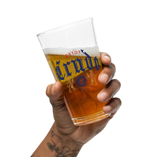 Estoy Crudo Shaker Pint Glass